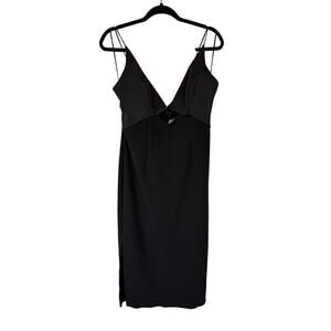 Finders Keepers Black Paradise Midi Dress size US 8